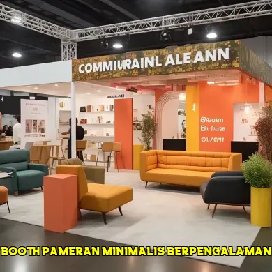 booth pameran minimalis berpengalaman